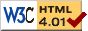 Valid HTML 4.01!