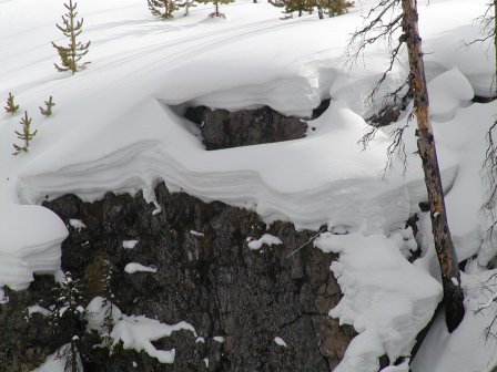 Snow Layers Photograph