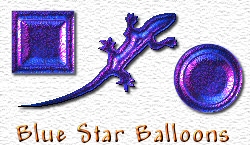 OMS Blue Star Balloons