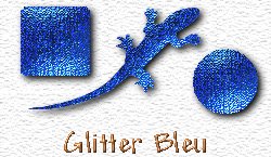 OMS Glitter Bleu